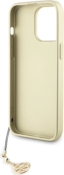 Mbështjellës Guess 4G Charms për iPhone 15 Pro Max, Gri