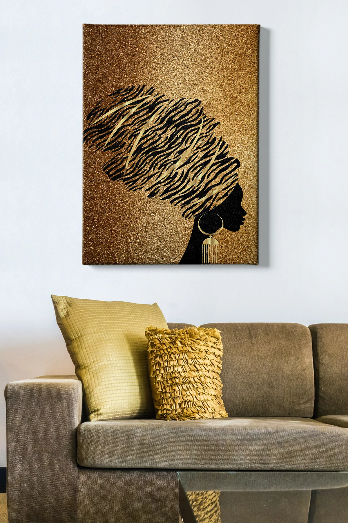 Pikturë dekorative në kanavacë, shumëngjyrëshe, 70x100cm