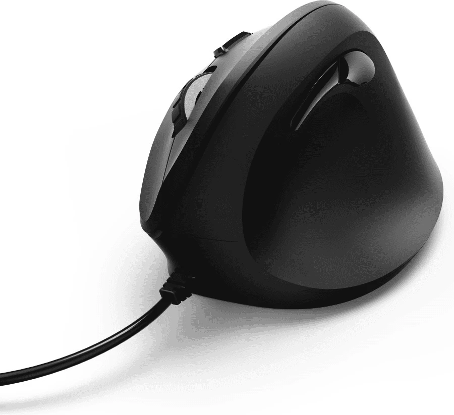 Maus Hama 00182698 (182698) ergonomik vertikal me kabllo, i zi
