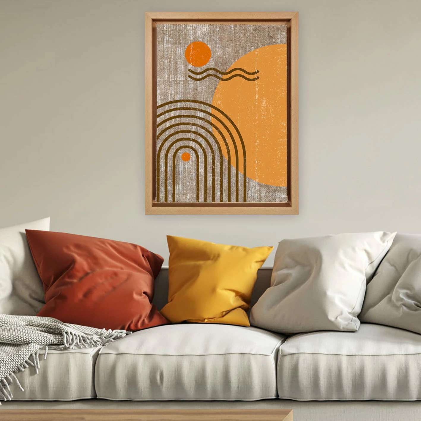 Pikturë dekorative në kanavacë, shumëngjyrëshe, LNJ21804047907, 66x96cm