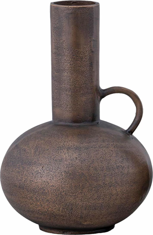 Vazo dekorative STEEL SHINE, alumin, ngjyrë bronzi, 23x23x34cm