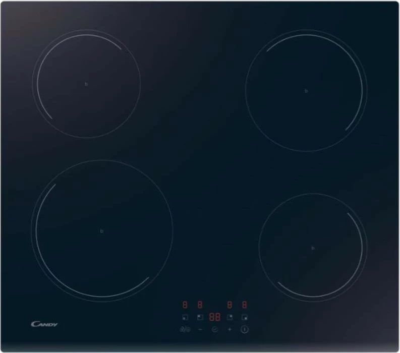 Pllakë induksioni Candy CI642CBB/1, 4 zona, kontroll me prekje, e zezë