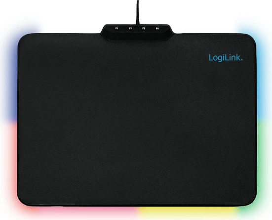 Mauspad Gaming LogiLink RGB, 36x26cm, USB-A, i zi