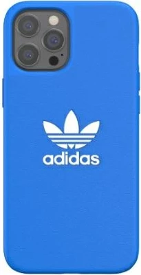 Mbështjellës Adidas OR Molded Case BASIC për iPhone 12 Pro Max, Kaltër/Bardhë