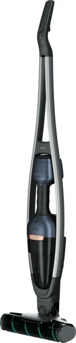 Fshesë me korrent AEG QX9-1-P5IB, Stick, Pa qese, 0.35 L, E zezë, Indigo, Argjend