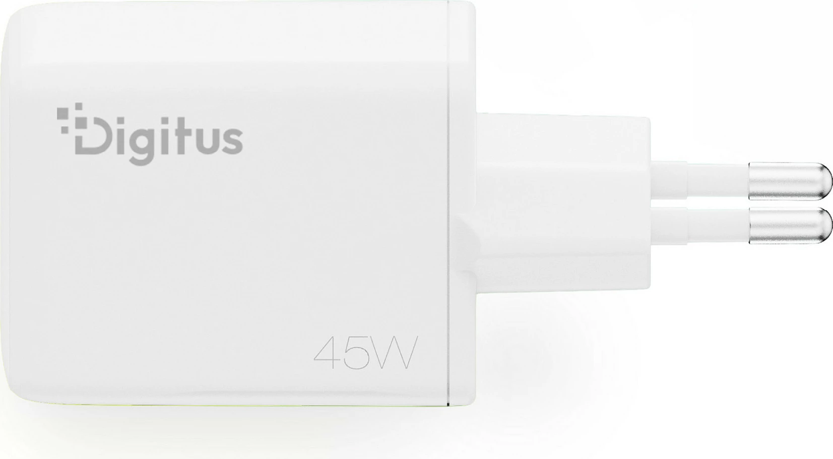 Karikues muri Digitus USB GaN 45W, 1x USB-C, 1x USB-A, i bardhë