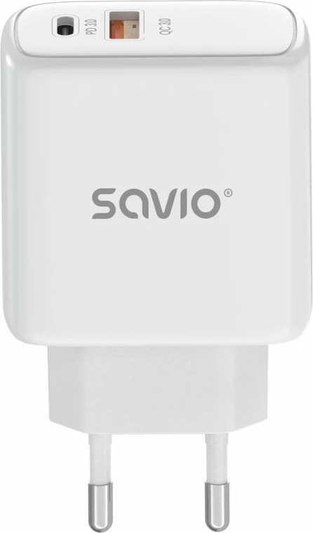 Karikues telefoni Savio LA-12 20W, i bardhë