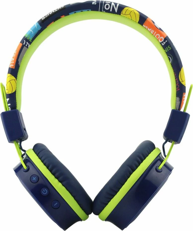 Kufje GoGEN HBTM32 Bluetooth on-ear për fëmijë me mikrofon, 15h, Blu