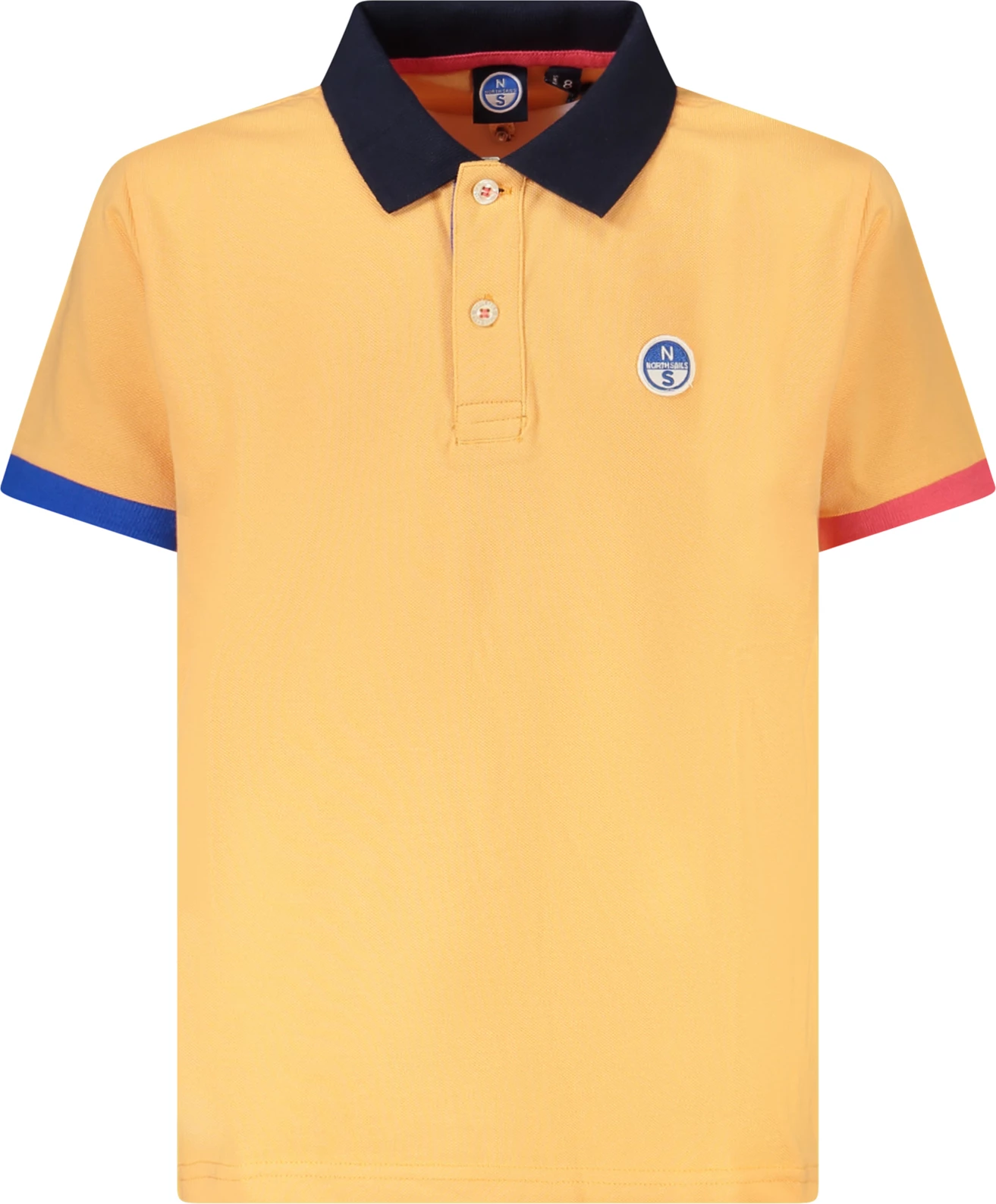 Polo për djem North Sails, portokalli
