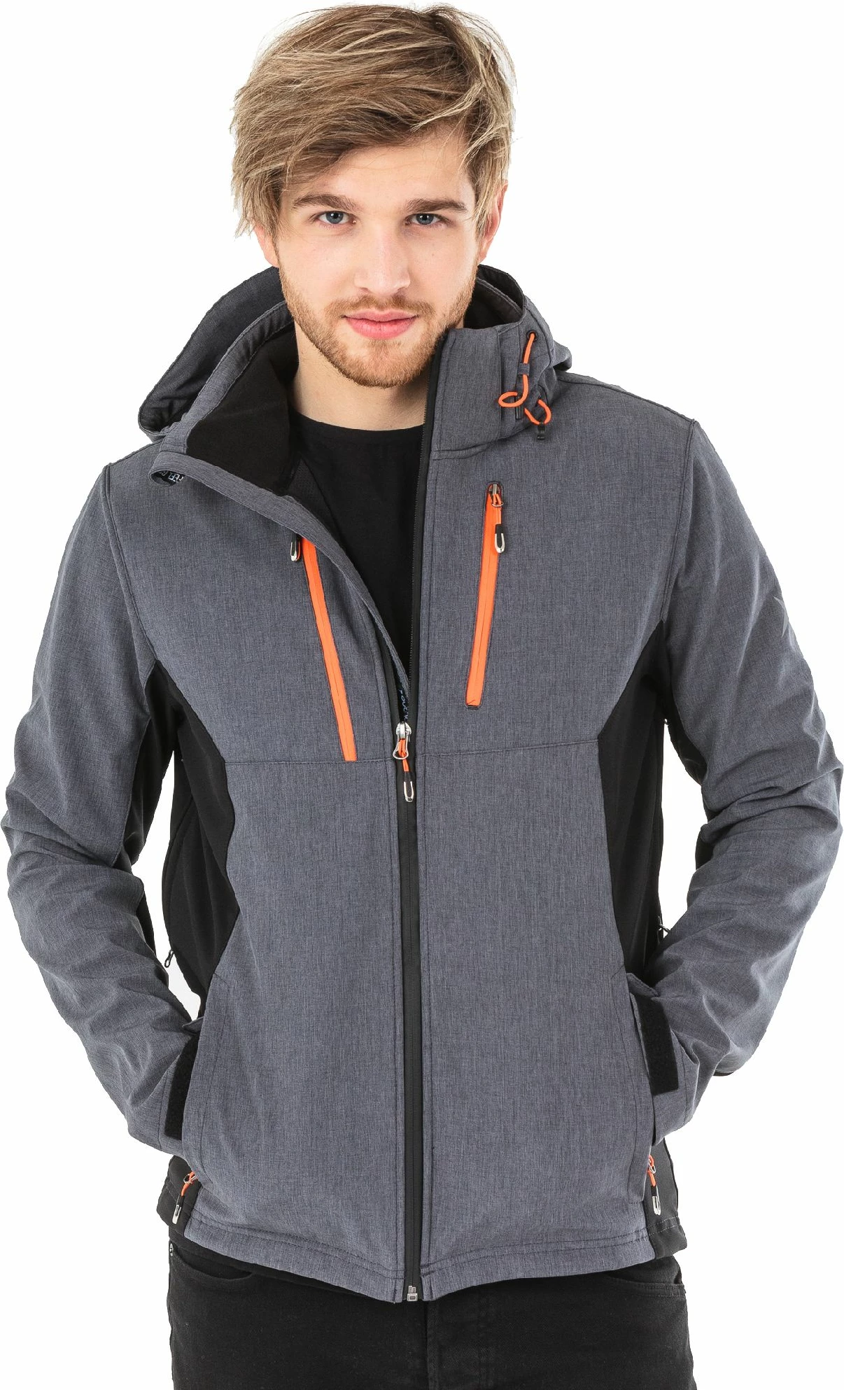 Xhaketë softshell Outhorn, madhësi 2XL, Hydropile Soft 5000, gri