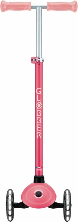 Trotinetë për fëmijë Globber PRIMO PLUS GLOW LIGHTS 443-110, rozë