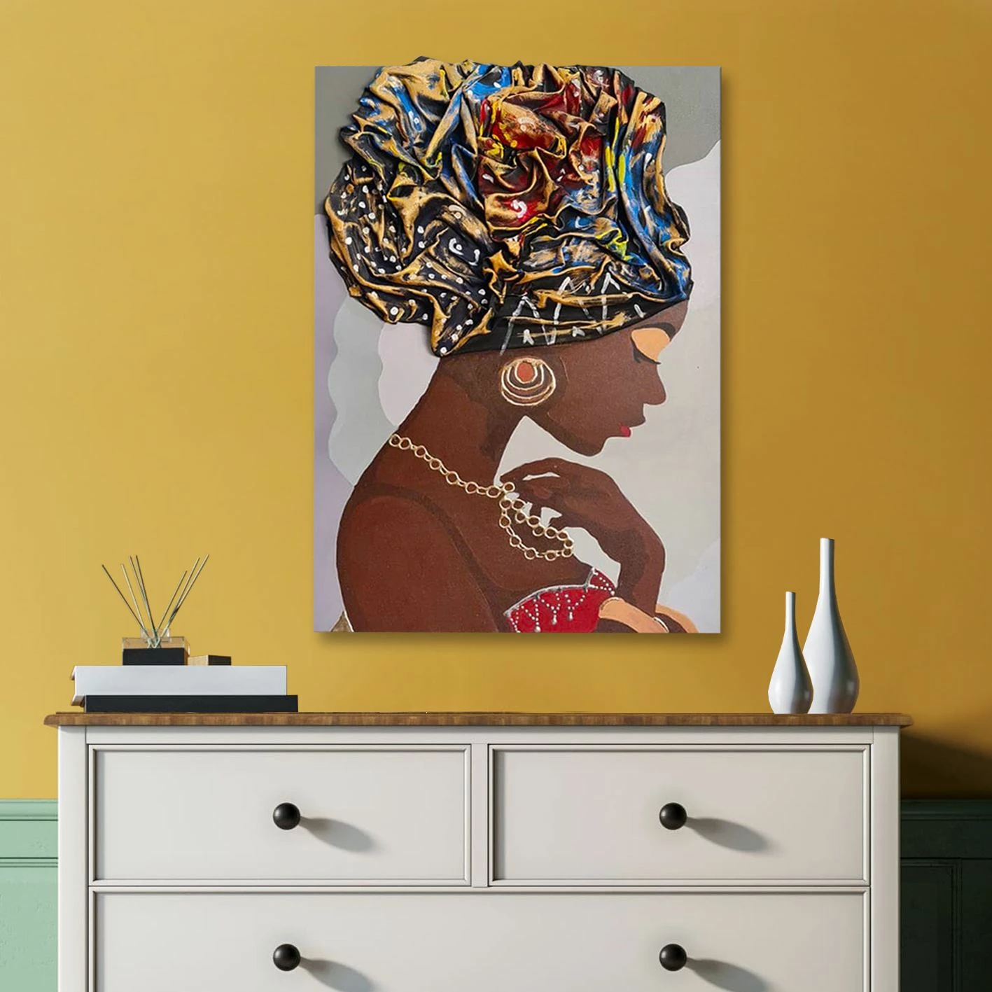 Pikturë dekorative me vaj, Wallity, OPL62059008476 - 70100