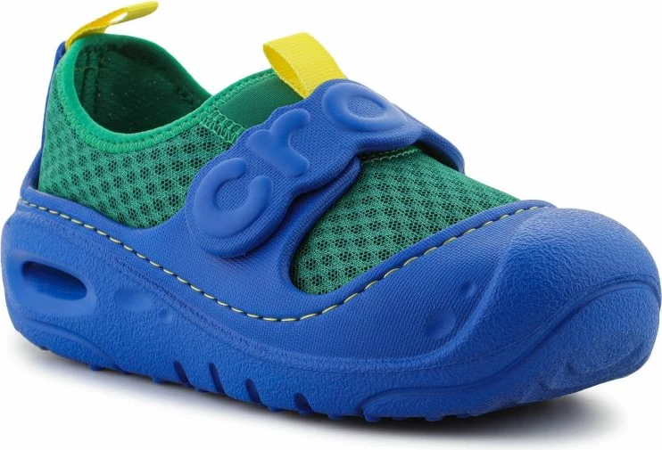 Sandale për fëmijë Crocs, blu-gjelbër