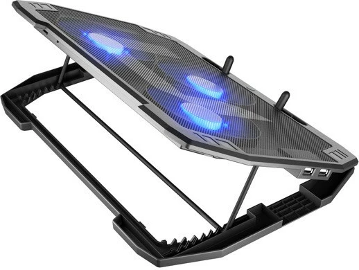 Qëndrim ftohës për laptop Natec Oriole NPL-1926, 15.6-17.3 inç, 3 ventilatorë, i zi