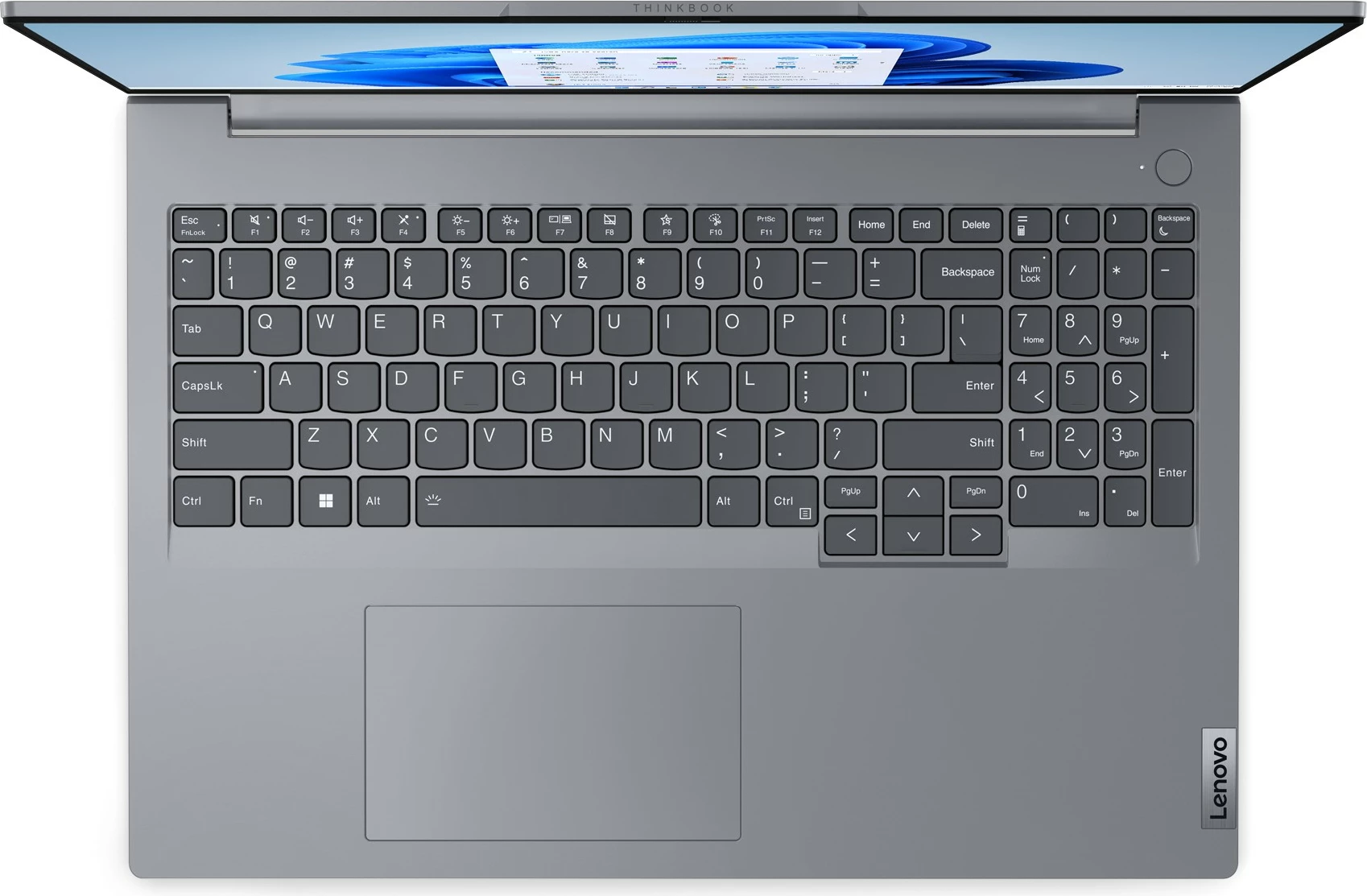 Laptop Lenovo ThinkBook 16, AMD Ryzen 7, 32 GB RAM, 1 TB, Arctic Grey