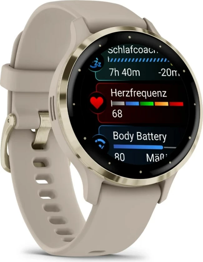 Smartwatch Garmin Venu 3S, 41 mm, AMOLED, GPS, Gri