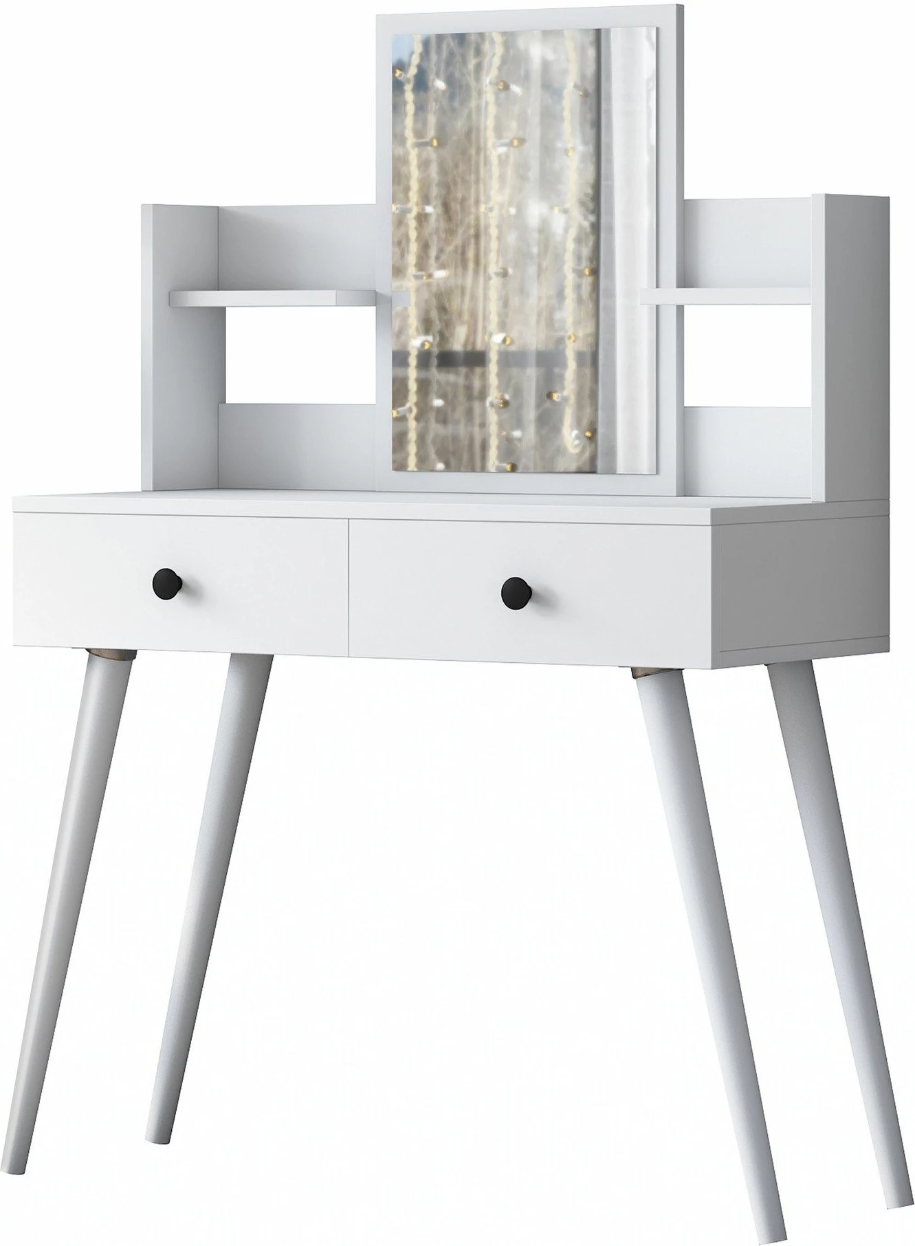 Tavolinë grimi Hanah Home, BJ102 - 2232, e bardhë