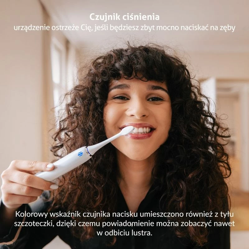 Furçë dhëmbësh sonic TrueLife SonicBrush Clean70 UV, e bardhë