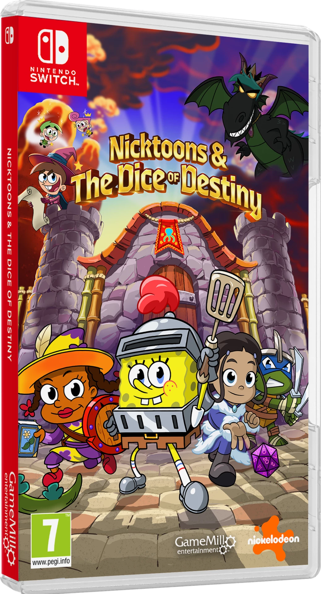 Lojë Nintendo Switch GameMill Entertainment Nicktoons & The Dice Of Destiny
