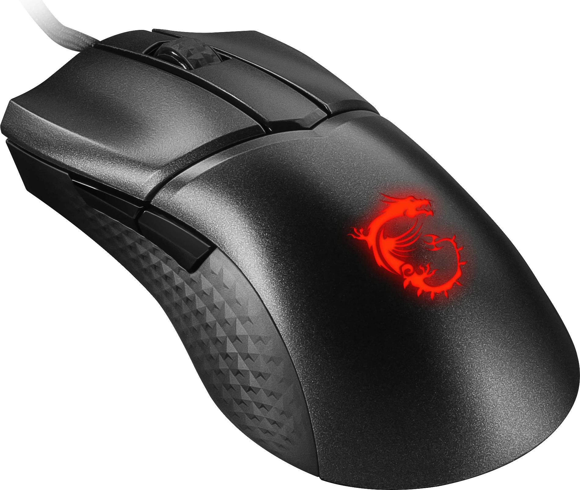 Maus MSI CLUTCH GM31 LIGHTWEIGHT, Optical, USB Type-A, 12000 DPI, 1 ms, Black