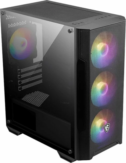Kasë MSI MAG Forge M100A RGB Micro-ATX Mini Tower, pa furnizim rryme, e zezë