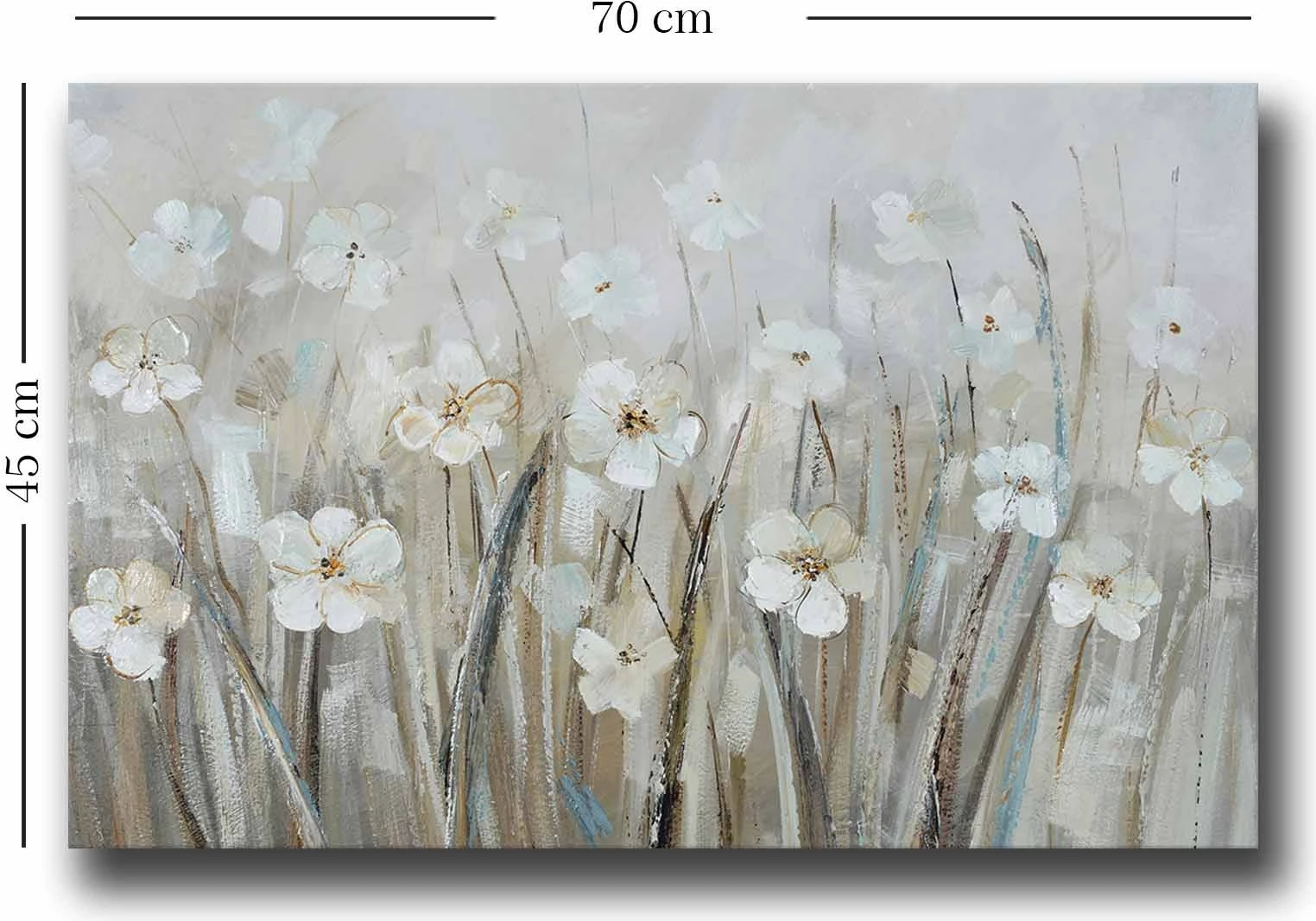Pikturë dekorative në kanavacë, shumëngjyrëshe, 45x70cm