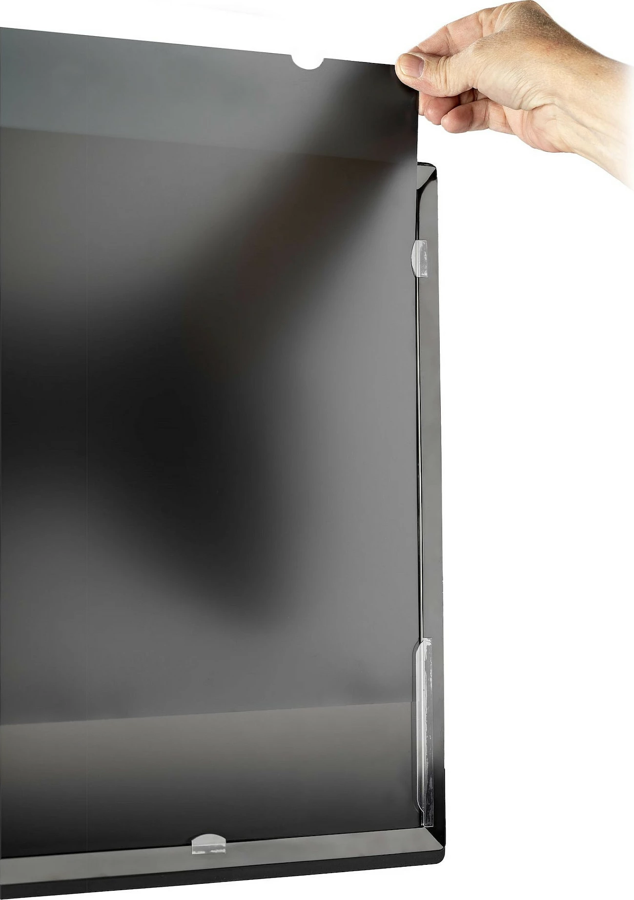 Filtër privatësie për monitor StarTech PRIVACY-SCREEN-23M, 23", 16:9, reduktim dritë blu, i zi