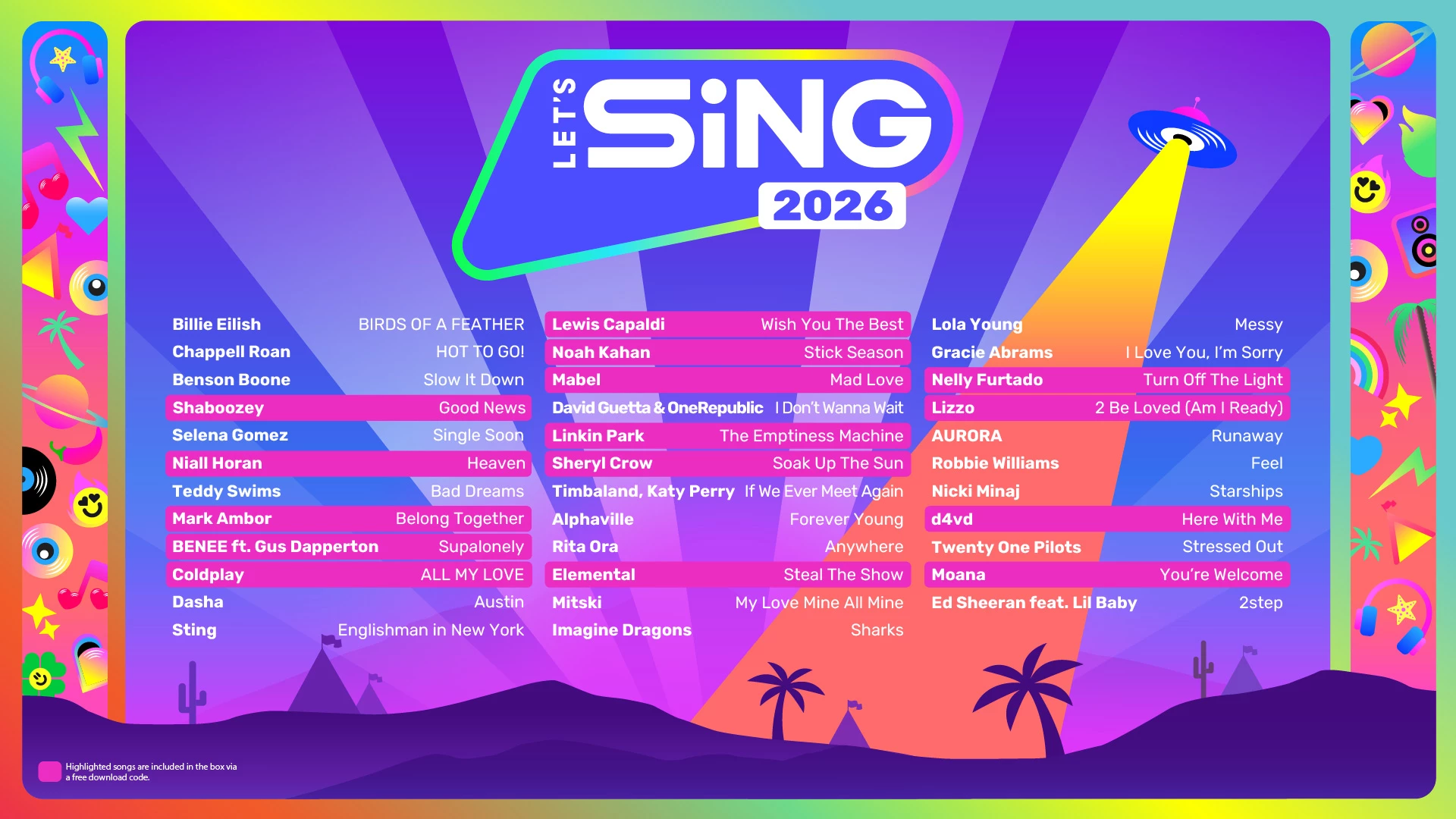 Lojë karaoke Plaion Let’s Sing 2026 për Xbox Series X, PEGI 12