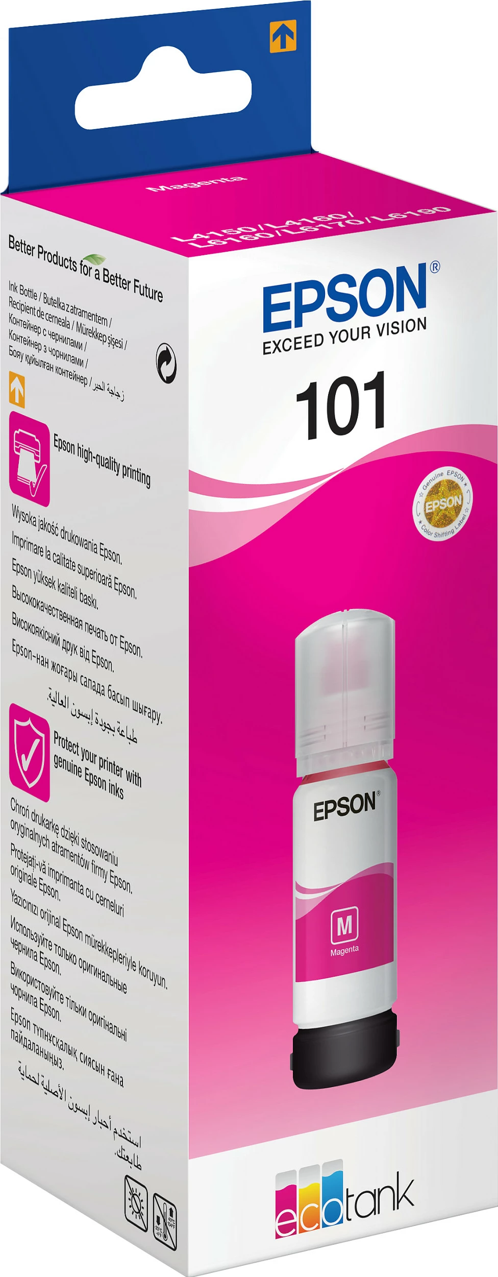 Bojë printeri Epson EcoTank 101, 70ml Magenta