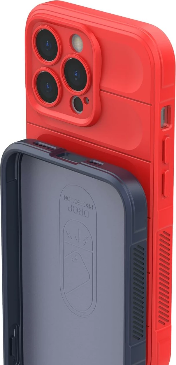 Mbështjellës Hurtel Magic Shield Case për iPhone 13 Pro Max, TPU, Blu e çelët