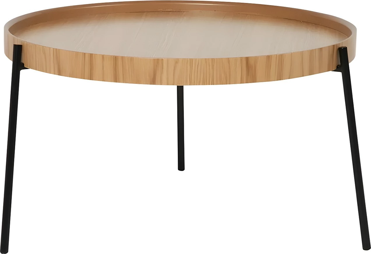 Set tavolinash të vendosshme Hanah Home, Ronda, natyrale (2 copë)