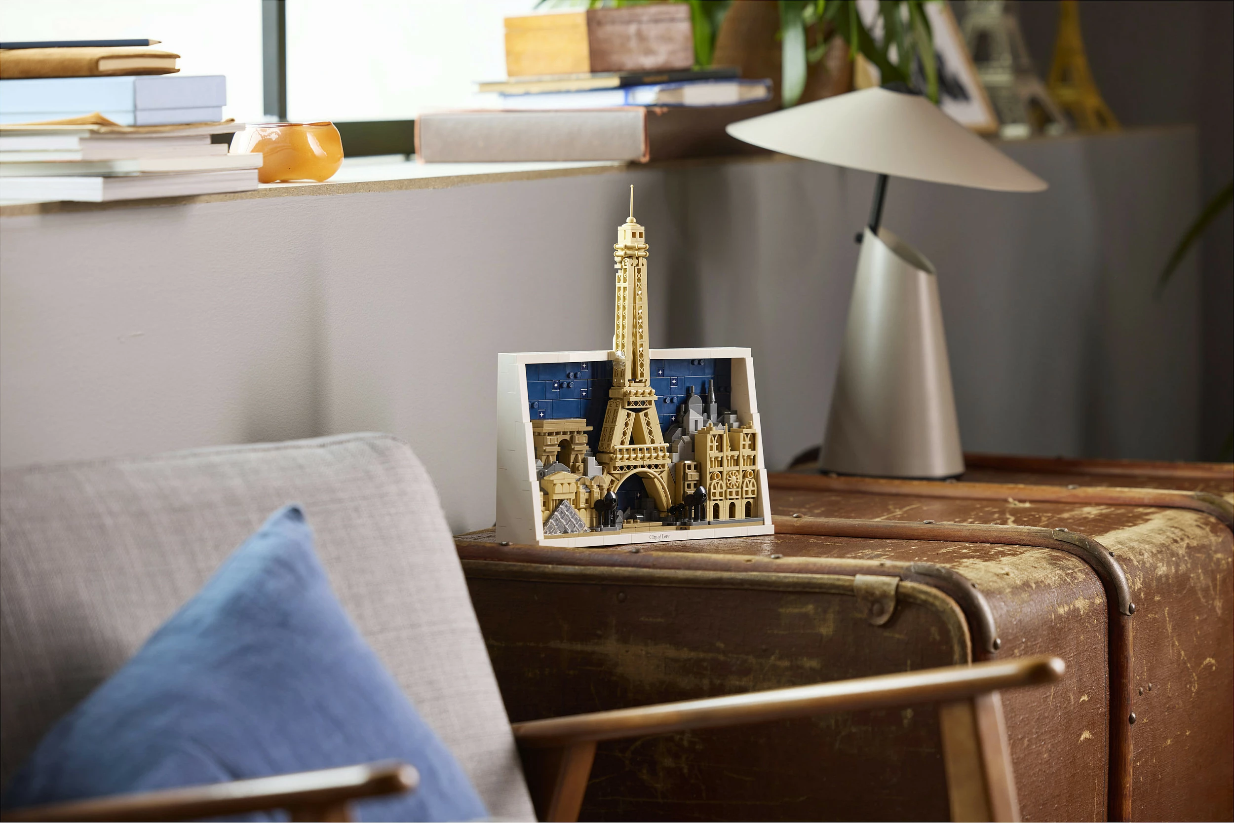 Set ndërtimi LEGO Architecture Paris City of Love 21064, 958 copa, multikolor