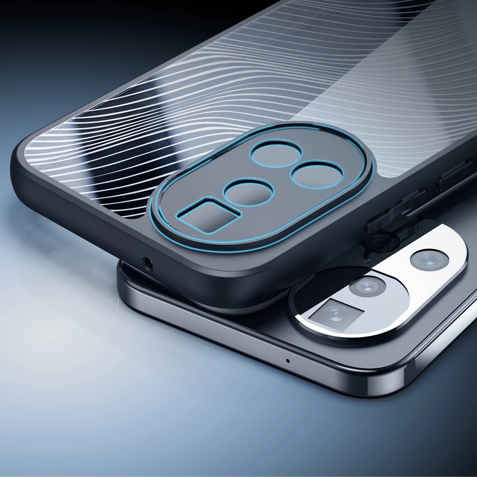 Mbështjellës Dux Ducis Aimo për Huawei Nova 12 Pro, zi