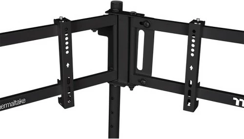 Mbajtës monitorësh Thermaltake Triple Monitor Stand Pro, deri 3 ekrane, 55 inç, i zi