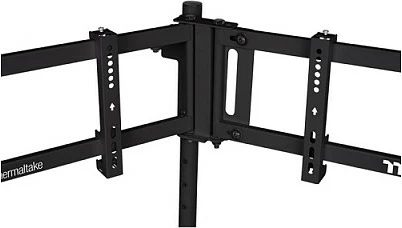 Mbajtës monitorësh Thermaltake Triple Monitor Stand Pro, deri 3 ekrane, 55 inç, i zi