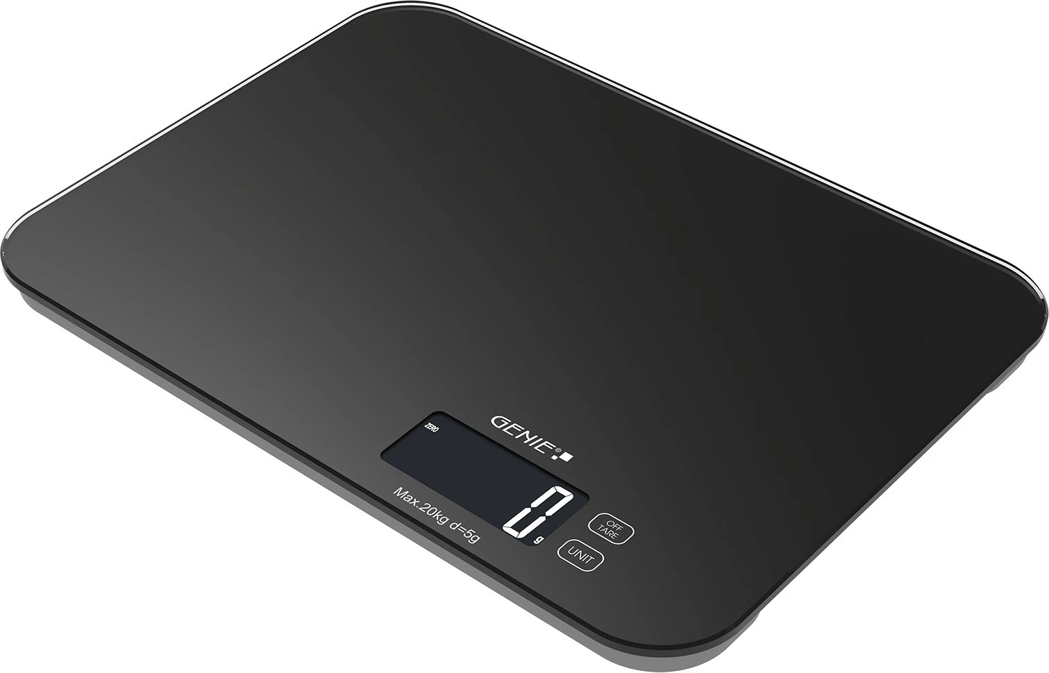 Peshore postare elektronike GENIE DPS 20, 20 kg, LCD, e zezë