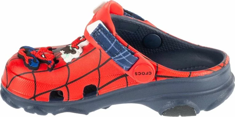 Flip-flops për fëmijë Crocs, të kuqe dhe blu [Madhësia: W33 L34]