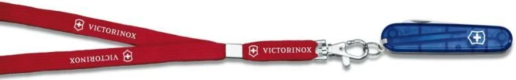 Thikë xhepi për fëmijë, Victorinox, My First Victorinox 0.2373.T2, 9 funksione, majë e rrumbullakosur, blu transparente