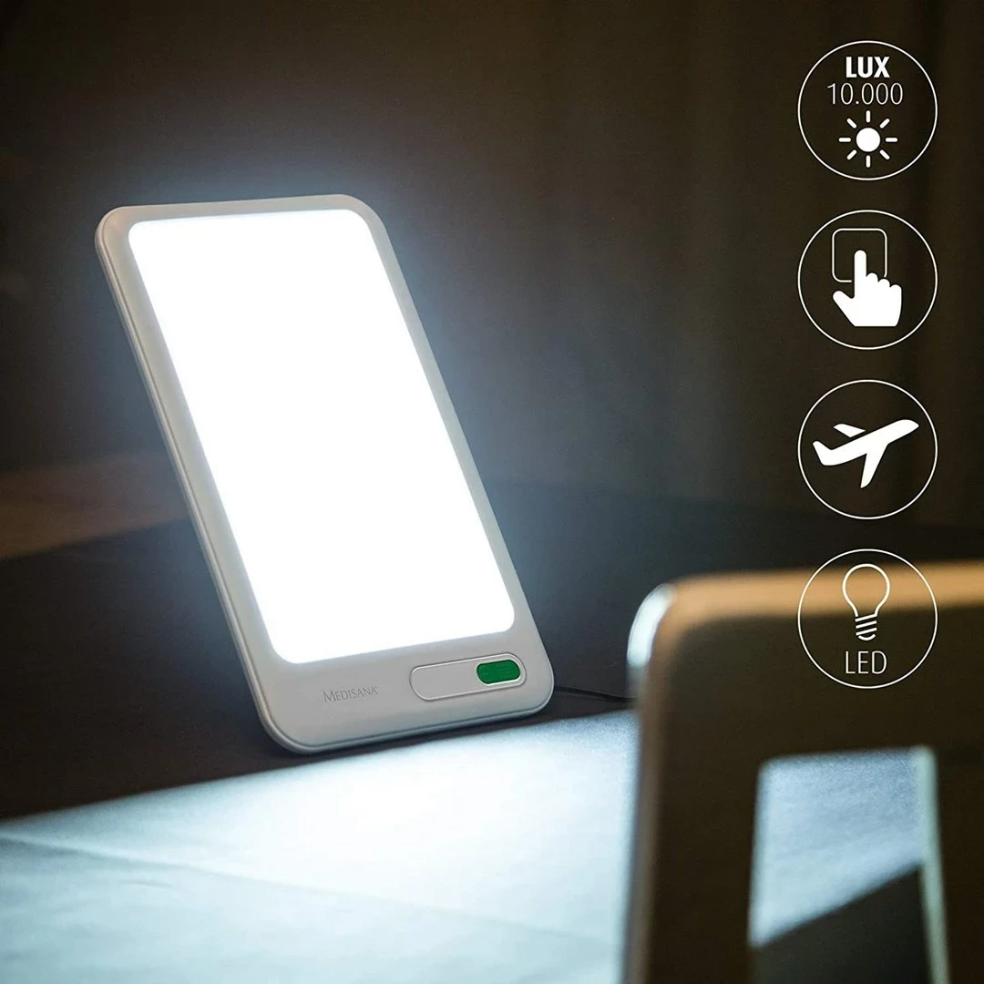 Lampë dite Medisana LT 460, LED, 20x12 cm, Bardhë