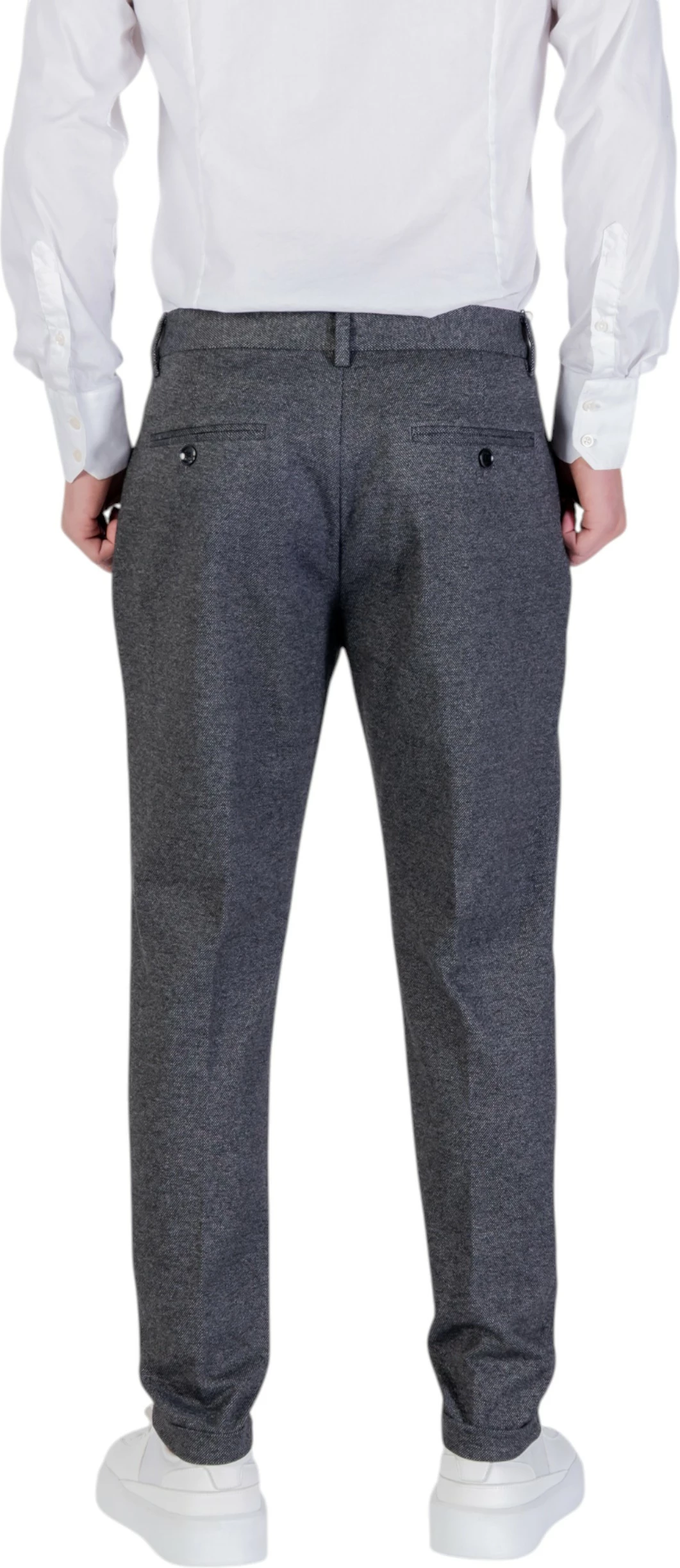 Pantallona për meshkuj Antony Morato ASHE SUPER SKINNY FIT MMTS00037-FA140289, gri të errëta [Madhësia: XXL]