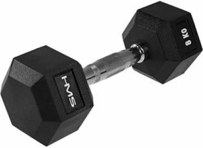 Peshë HMS HEX PRO 8 KG për meshkuj dhe femra, e zezë