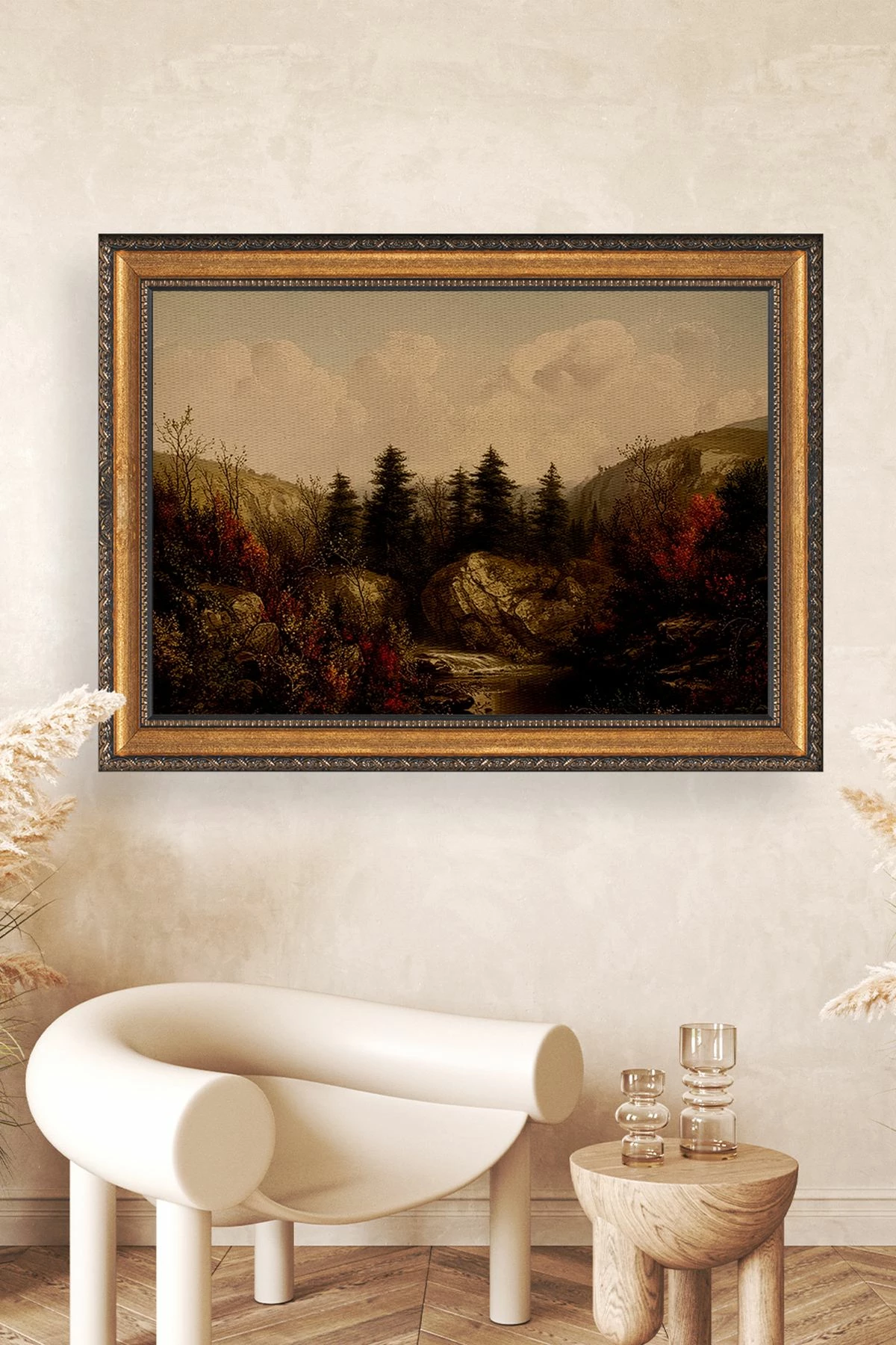 Pikturë dekorative në kanavacë me kornizë, shumëngjyrëshe, ATCRCVCNVSMDL31 - 50x70cm