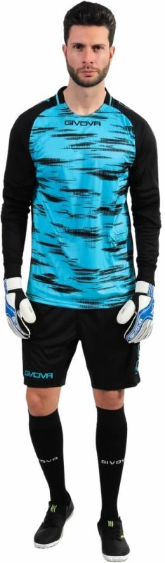 Set portieri Givova për meshkuj, e zezë, blu