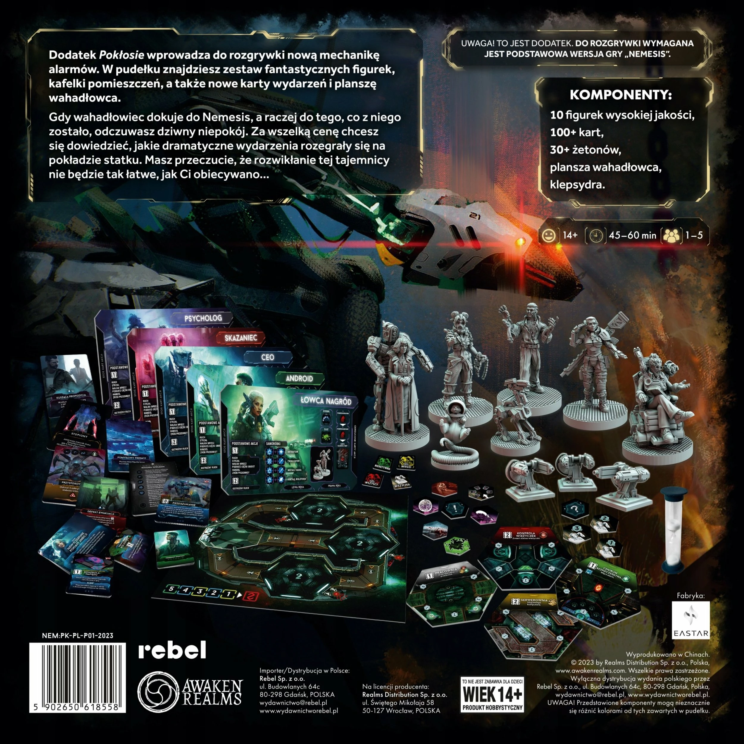 Shtesë për lojë tavoline Rebel Nemesis: Aftermath (Pokłosie), edicion polonisht