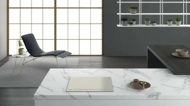 Pllakë induksioni, Whirlpool, WLB6860NES, 4 zona FlexiCook, 60 cm, kontroll me prekje, 7.2 kW, bezhë