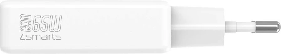 Karikues USB 4smarts 546065, 65W, 2x USB-C, GaN, i bardhë
