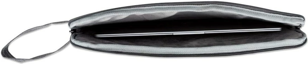 Mbështjellës notebook MANHATTAN Seattle 14.5 inç, poliester, rezistent ndaj ujit, gri