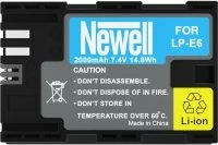 Ngarkues baterie për kamerë Newell DL-USB-C + bateri LP-E6 2000 mAh, set
