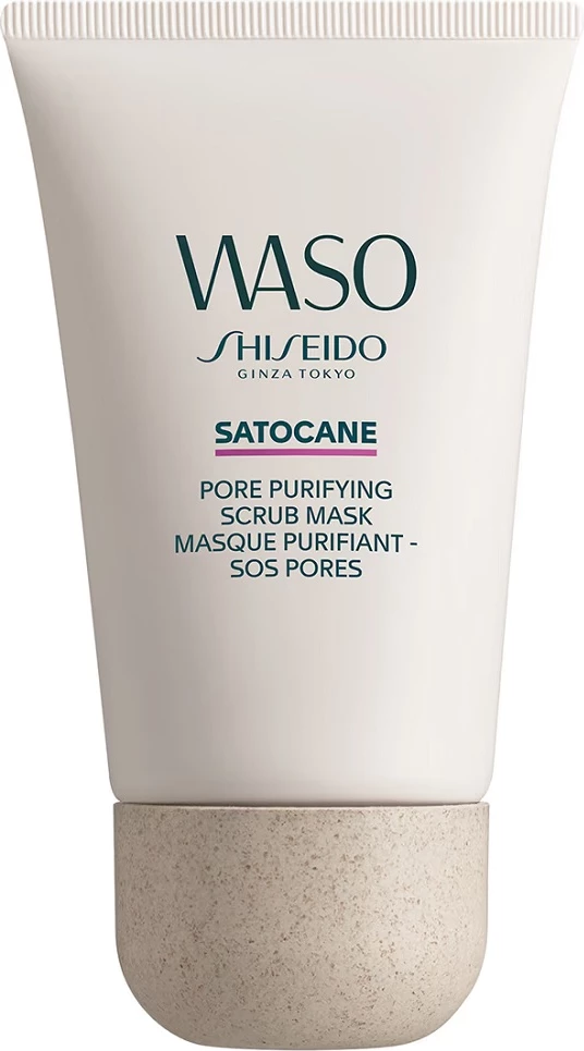 Maskë për fytyrë Shiseido Waso Satocane Pore Purifying Scrub Mask për femra, 80ml