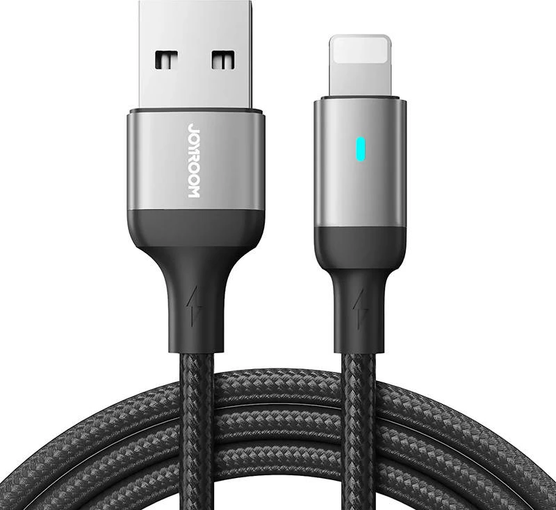 Kabllo Joyroom S-UL012A10, USB-A në Lightning, 3m, e zezë